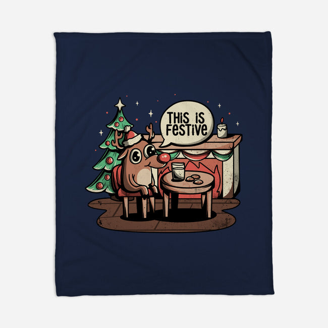 This Is Festive-none fleece blanket-eduely