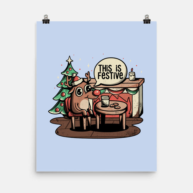 This Is Festive-none matte poster-eduely