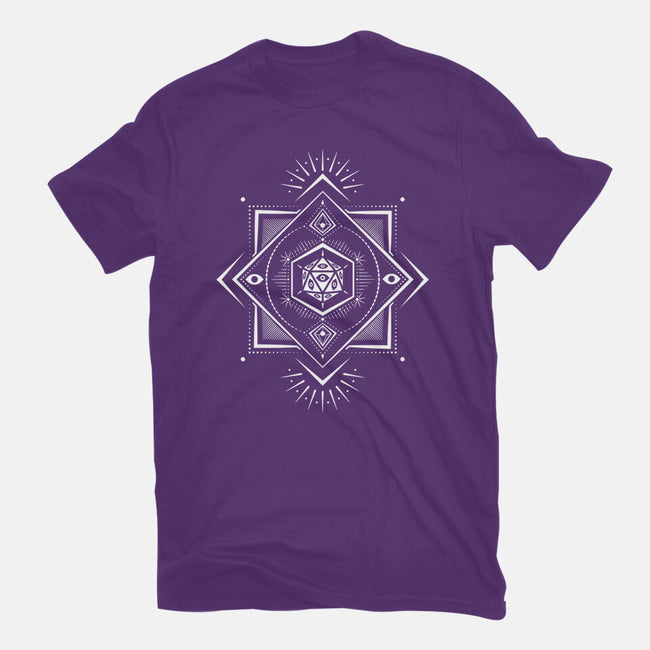 The Eye D20-womens basic tee-ShirtGoblin