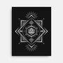 The Eye D20-none stretched canvas-ShirtGoblin