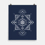 The Eye D20-none matte poster-ShirtGoblin