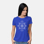 The Eye D20-womens basic tee-ShirtGoblin