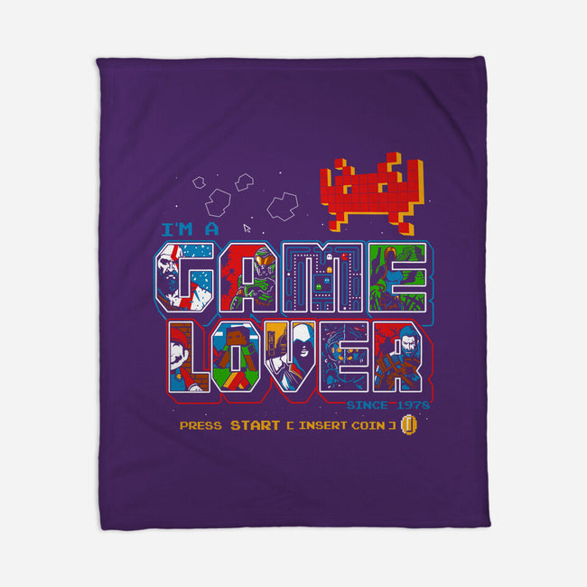 Video Game Lover-none fleece blanket-goodidearyan