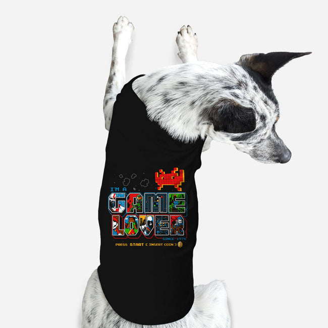 Video Game Lover-dog basic pet tank-goodidearyan