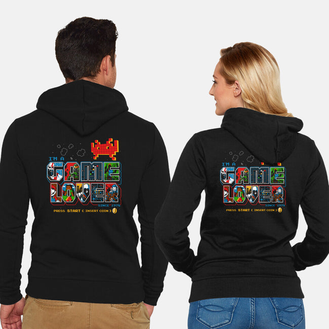 Video Game Lover-unisex zip-up sweatshirt-goodidearyan
