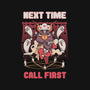 Next Time Call First-none stretched canvas-yumie