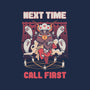 Next Time Call First-womens basic tee-yumie