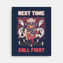 Next Time Call First-none stretched canvas-yumie