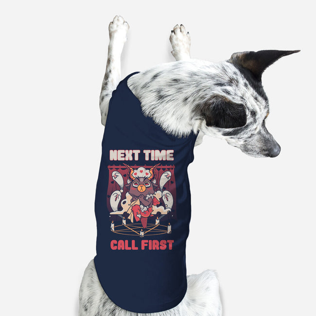 Next Time Call First-dog basic pet tank-yumie
