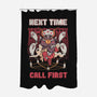 Next Time Call First-none polyester shower curtain-yumie
