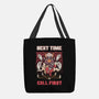 Next Time Call First-none basic tote-yumie
