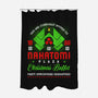 Plaza Invite-none polyester shower curtain-rocketman_art