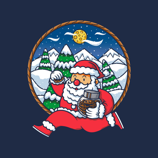 Santa Run-mens basic tee-krisren28