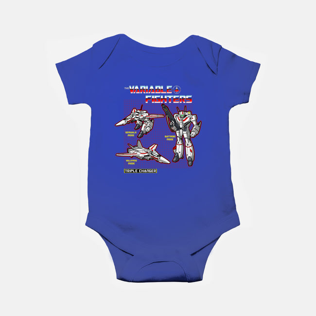 The Variable Fighters-baby basic onesie-Boggs Nicolas