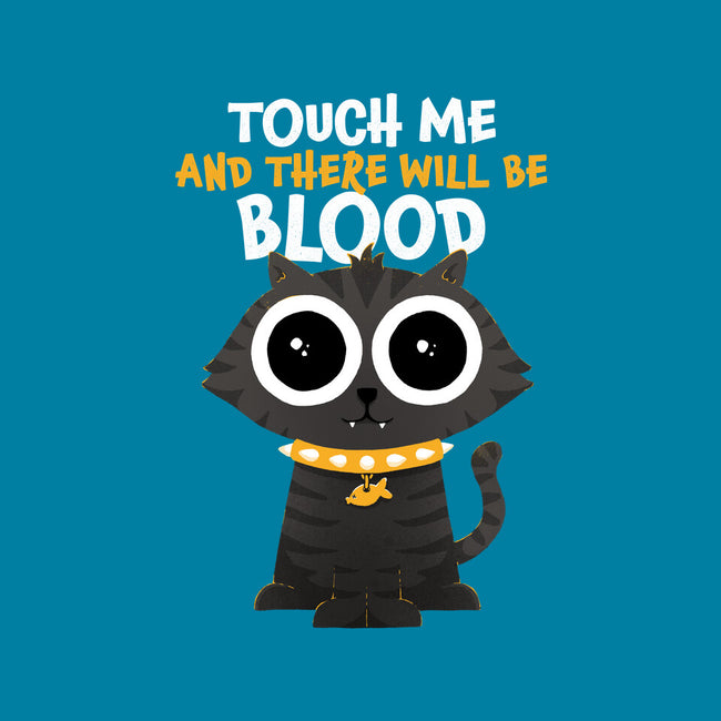 Touch Me And There Will Be Blood-unisex basic tank-zawitees