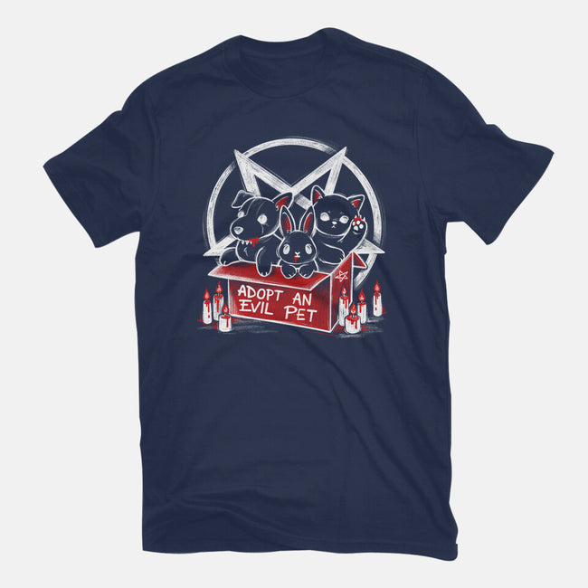 Adopt An Evil Pet-youth basic tee-NemiMakeit