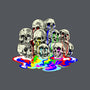 Melting Skulls-none memory foam bath mat-zascanauta