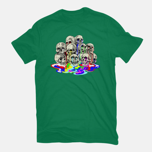 Melting Skulls-unisex basic tee-zascanauta