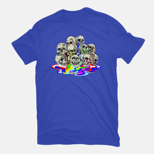 Melting Skulls-unisex basic tee-zascanauta