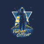 Retro Vulcan Officer-none removable cover throw pillow-Olipop