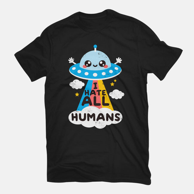 I Hate All Humans-youth basic tee-NemiMakeit