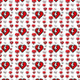Heartbroken-none all over print duffle bag-bradleyheal