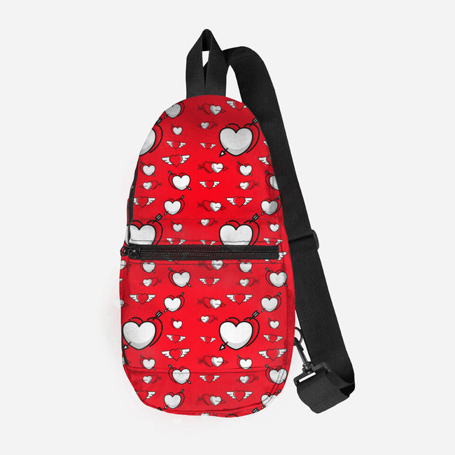Heartstruck-none all over print sling bag-bradleyheal