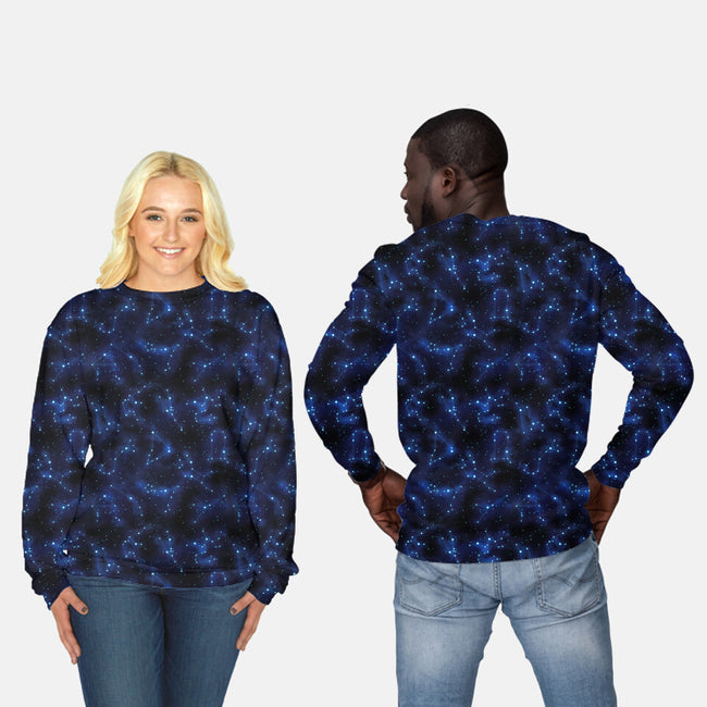 What's Your Sign-unisex all over print crew neck sweatshirt-Kat_Haynes