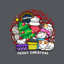 Merry Catmas-unisex basic tee-krisren28