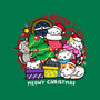 Merry Catmas-unisex basic tee-krisren28