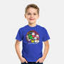 Merry Catmas-youth basic tee-krisren28