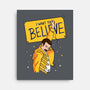 Optimistic Coach-none stretched canvas-Raffiti