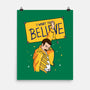 Optimistic Coach-none matte poster-Raffiti