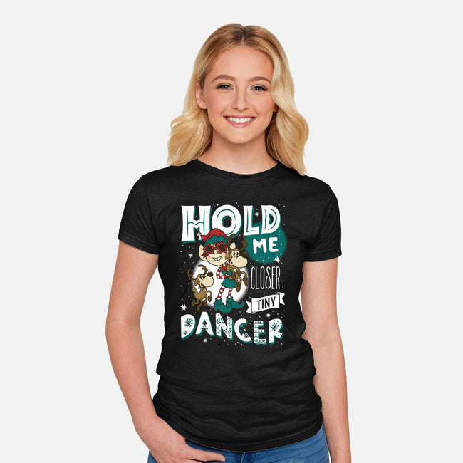 Tiny Dancer-womens fitted tee-Nemons