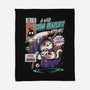 Grim Reapurr-none fleece blanket-ilustrata