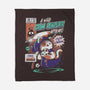 Grim Reapurr-none fleece blanket-ilustrata