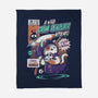 Grim Reapurr-none fleece blanket-ilustrata