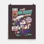 Grim Reapurr-none matte poster-ilustrata