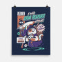 Grim Reapurr-none matte poster-ilustrata