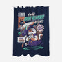 Grim Reapurr-none polyester shower curtain-ilustrata
