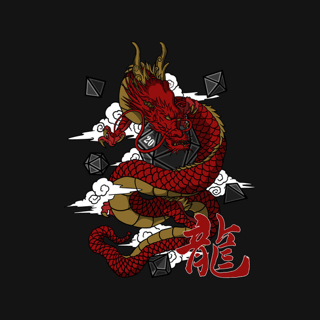 The Dice Dragon-unisex basic tee-ShirtGoblin