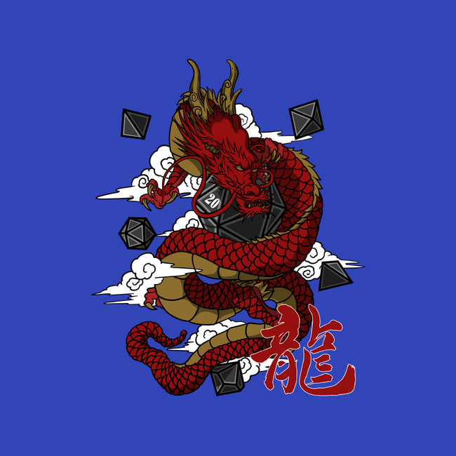 The Dice Dragon-none glossy sticker-ShirtGoblin