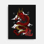 The Dice Dragon-none stretched canvas-ShirtGoblin