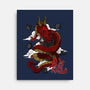 The Dice Dragon-none stretched canvas-ShirtGoblin