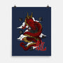 The Dice Dragon-none matte poster-ShirtGoblin