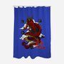 The Dice Dragon-none polyester shower curtain-ShirtGoblin