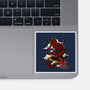 The Dice Dragon-none glossy sticker-ShirtGoblin