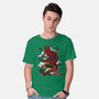 The Dice Dragon-mens basic tee-ShirtGoblin