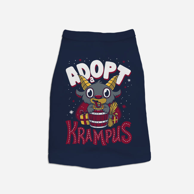 Adopt a Krampus-dog basic pet tank-Nemons