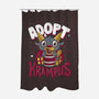 Adopt a Krampus-none polyester shower curtain-Nemons